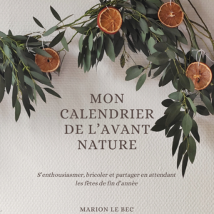 couverture e-book calendrier de "l'avant" nature